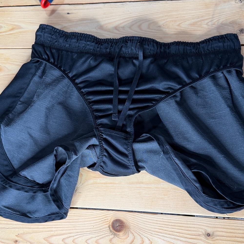 Nike Adri-Fit Women's Black/Gray Athletic Shorts with Contrast Trim Sz M - Picture 7 of 7